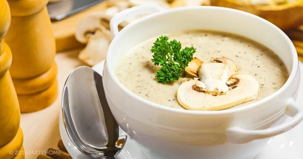 Суп-пюре из овощей или грибов